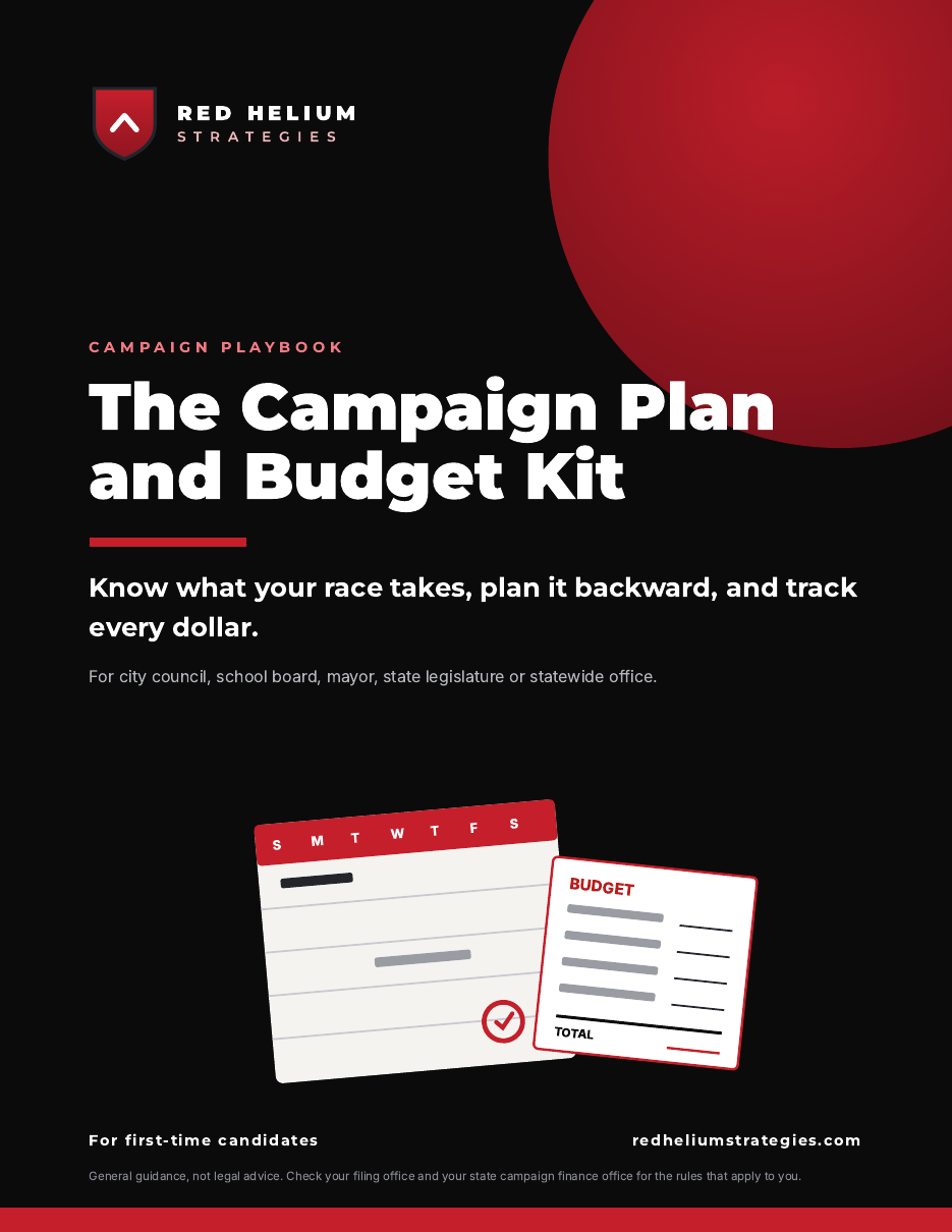 The Campaign Plan and Budget Kit cover