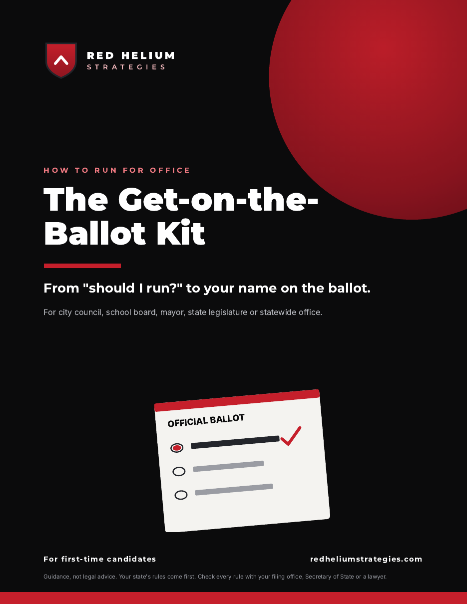 The Get-on-the-Ballot Kit cover